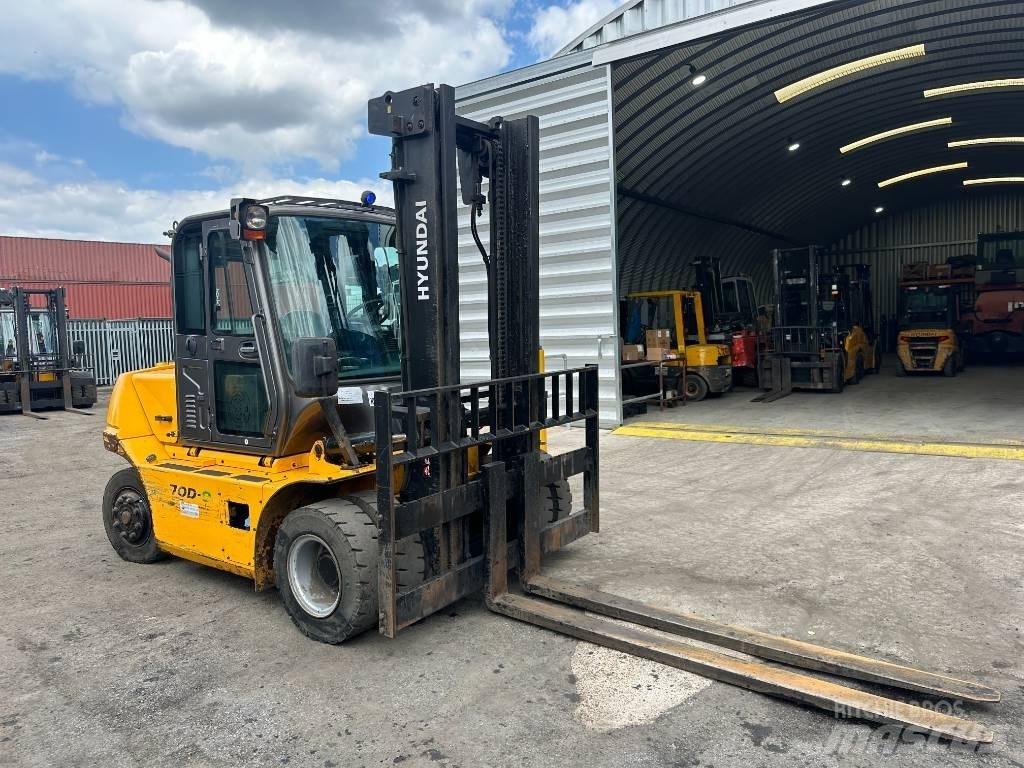 Hyundai 70 D-9 Diesel gaffeltrucks