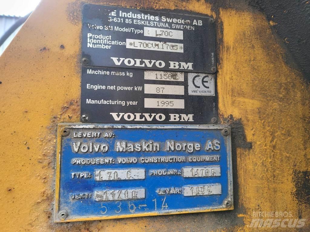Volvo BM L70C Læssemaskiner på hjul