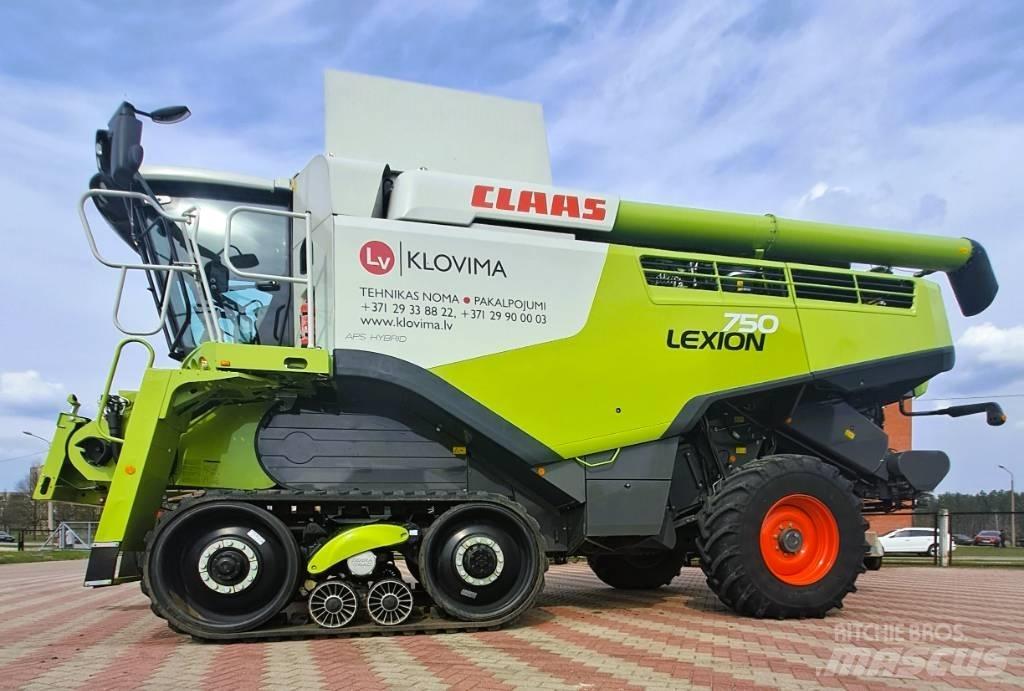 CLAAS Lexion 750 TT Mejetærskere
