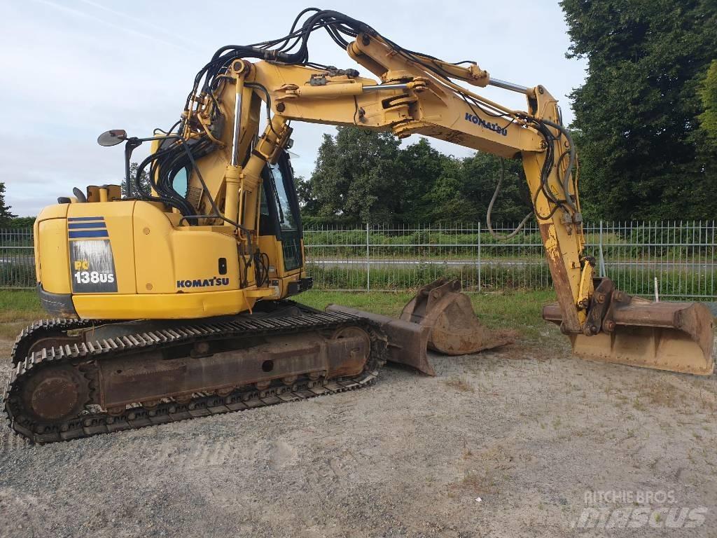 Komatsu PC138US-8 Gravemaskiner på larvebånd