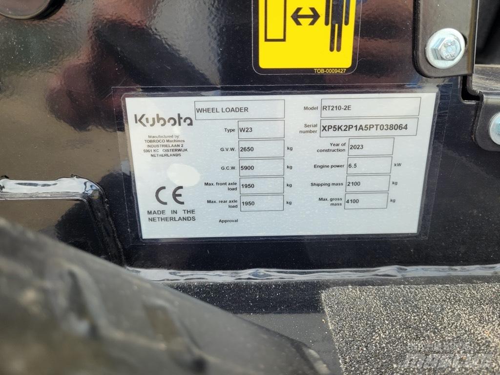Kubota RT210-2E Læssemaskiner på hjul