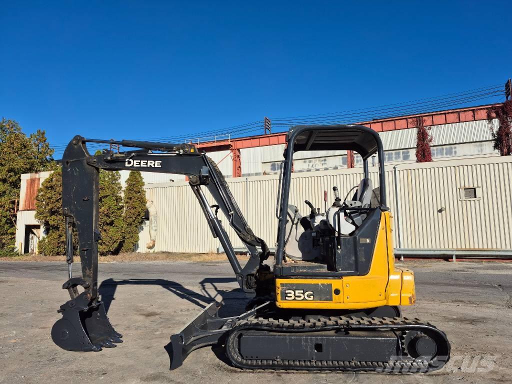 John Deere 35 G Gravemaskiner på larvebånd