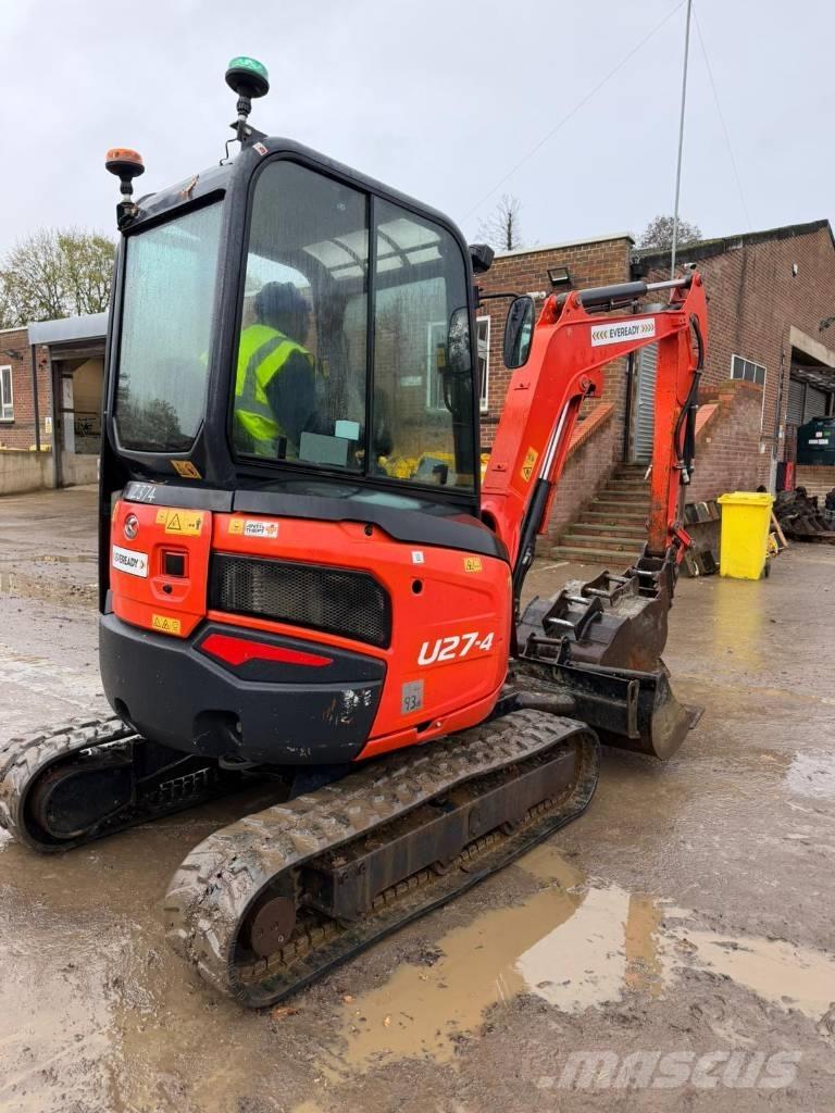 Kubota U 27-4 Minigravemaskiner
