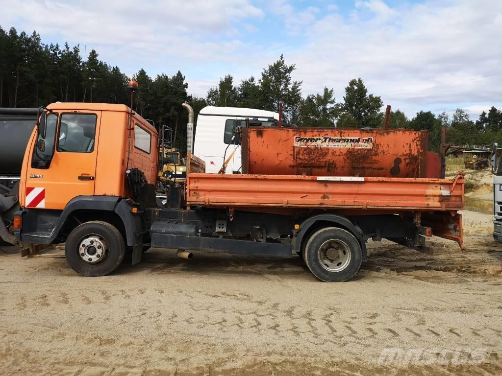 MAN wywrotka + termos Lastbiler med tip