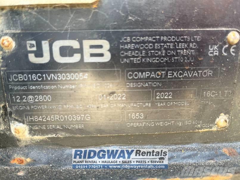 JCB 16 C-1 Minigravemaskiner