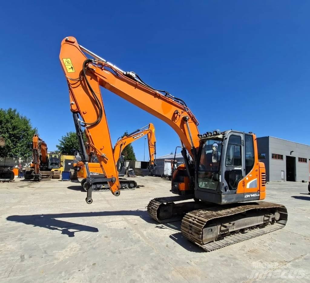 Doosan DX140LCR-5 Gravemaskiner på larvebånd