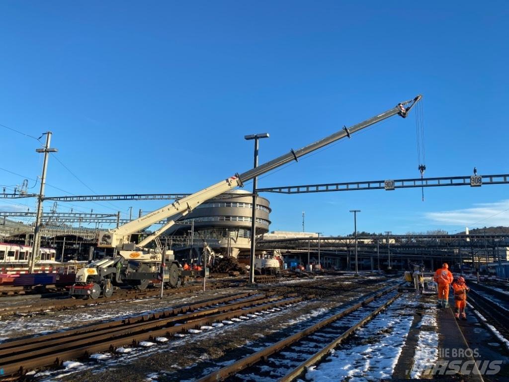 Terex RT 45 L Rail Kraner til hårdt terræn