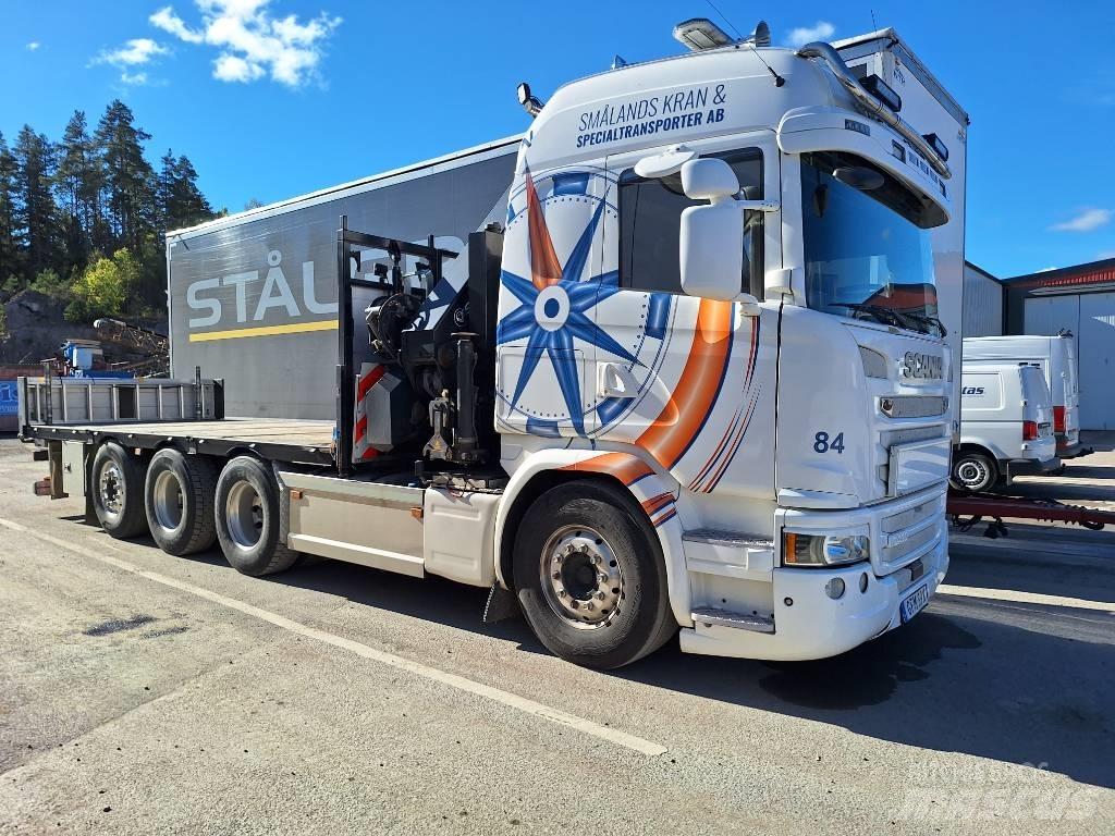 Scania G490 LB8x4*4 Lastbil med kran