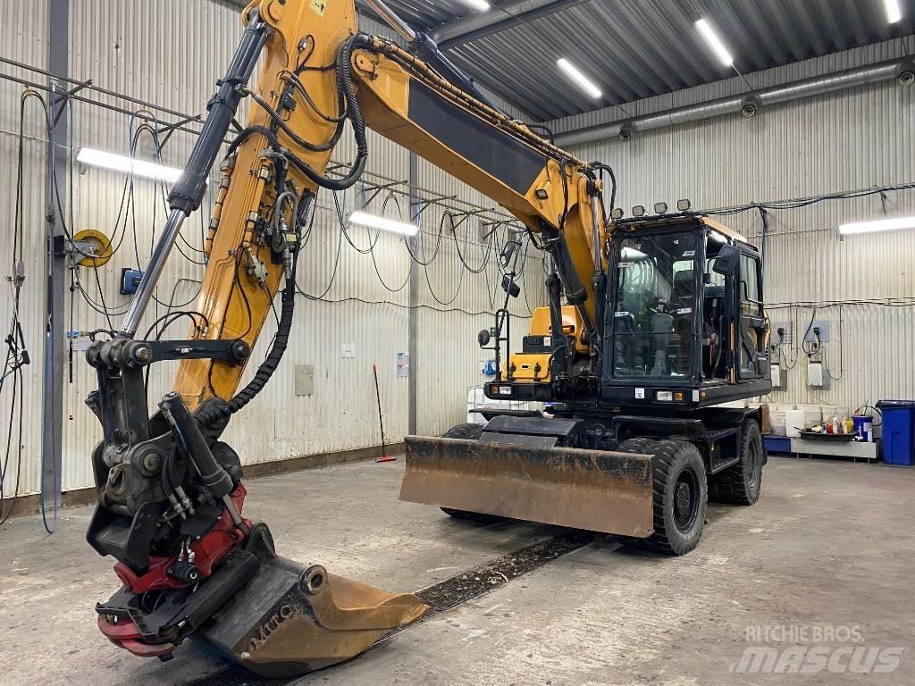 Hyundai HW160 Gravemaskiner på hjul