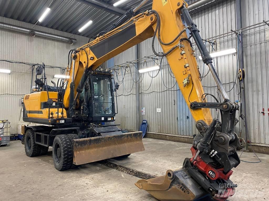 Hyundai HW160 Gravemaskiner på hjul