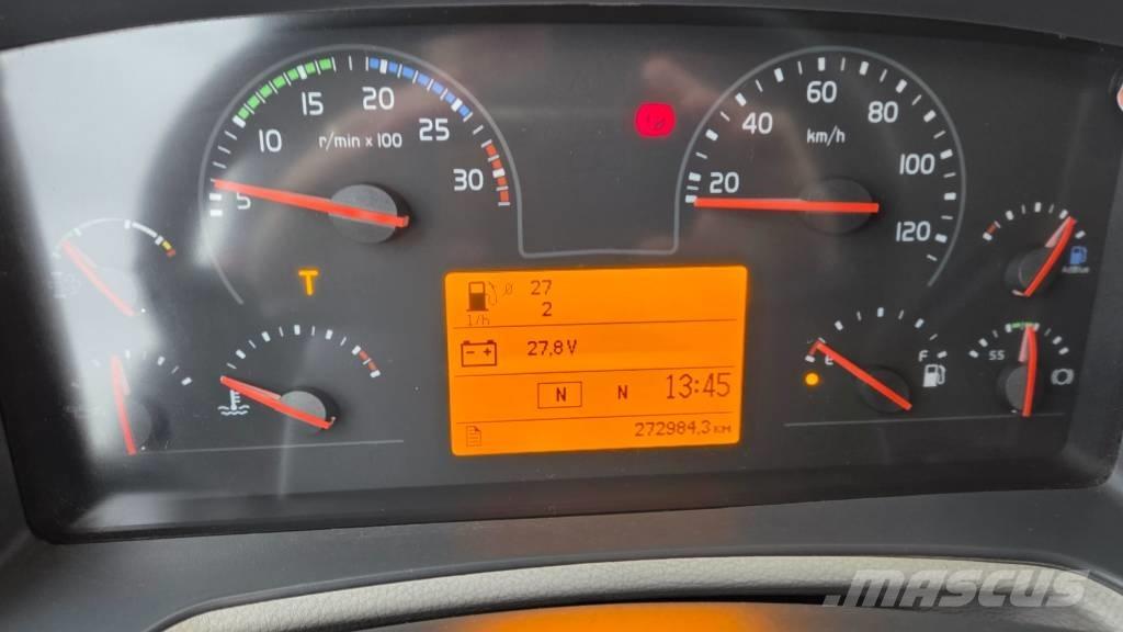 Volvo FL250 4X2 Flatbed lastbiler med spil