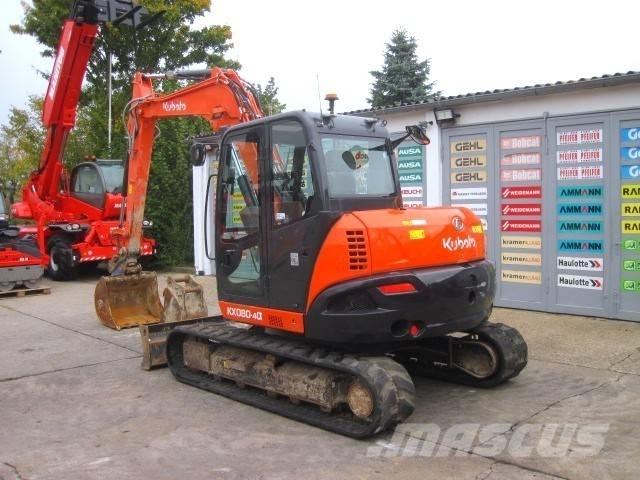 Kubota KX080-4a Gravemaskiner på larvebånd