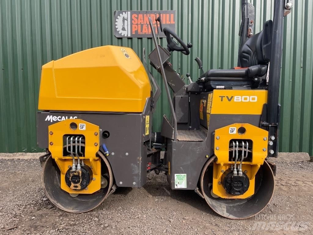 Mecalac TV 800 Tvilling tromle