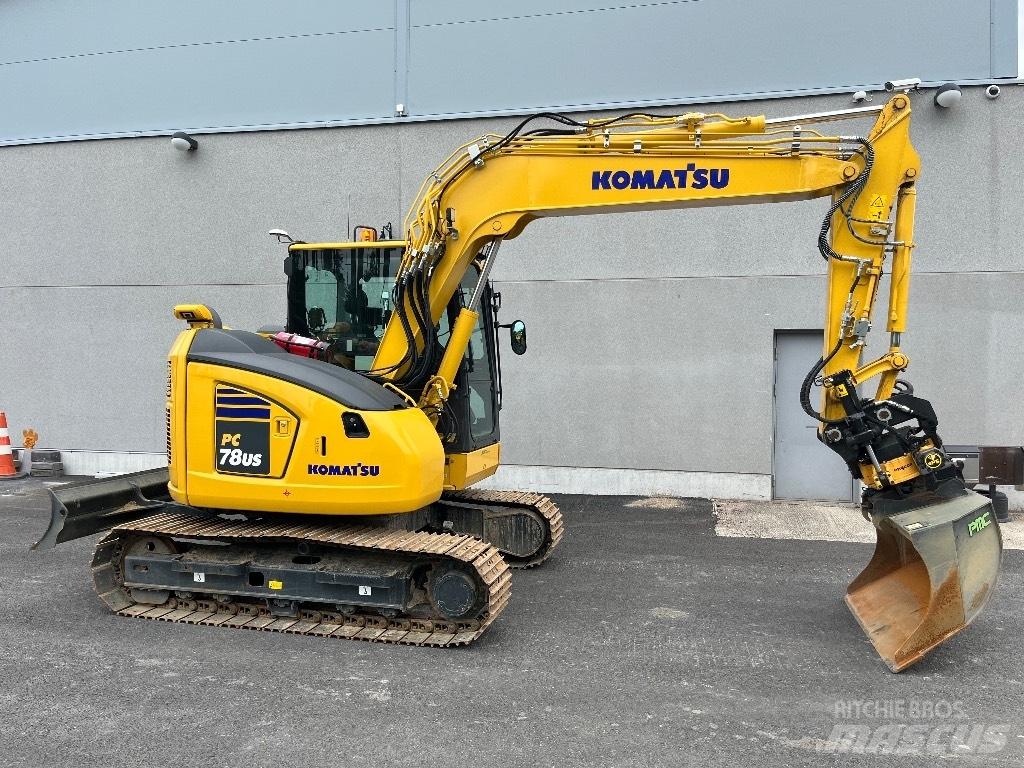 Komatsu Pc78us-11e0 Gravemaskiner på larvebånd