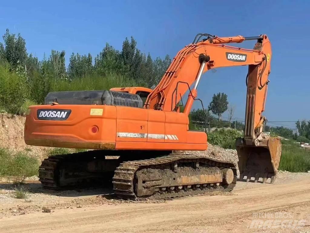 Doosan DX 420 Gravemaskiner på larvebånd