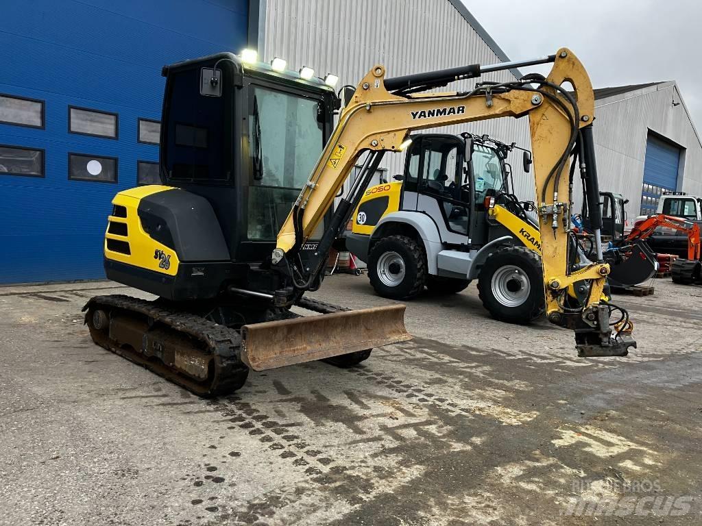 Yanmar SV 26 Minigravemaskiner