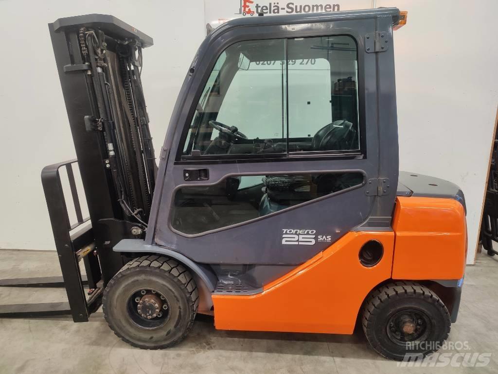 Toyota 02-8 FDF25 Diesel gaffeltrucks