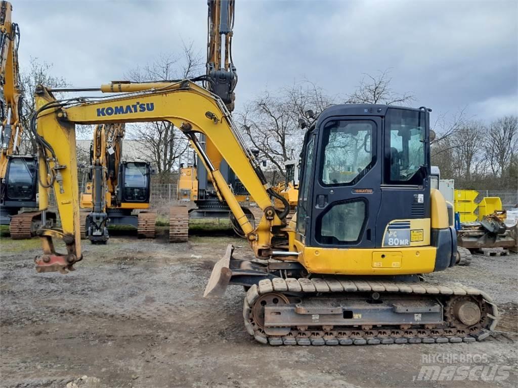 Komatsu PC80 Minigravemaskiner