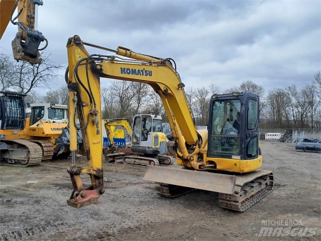 Komatsu PC80 Minigravemaskiner