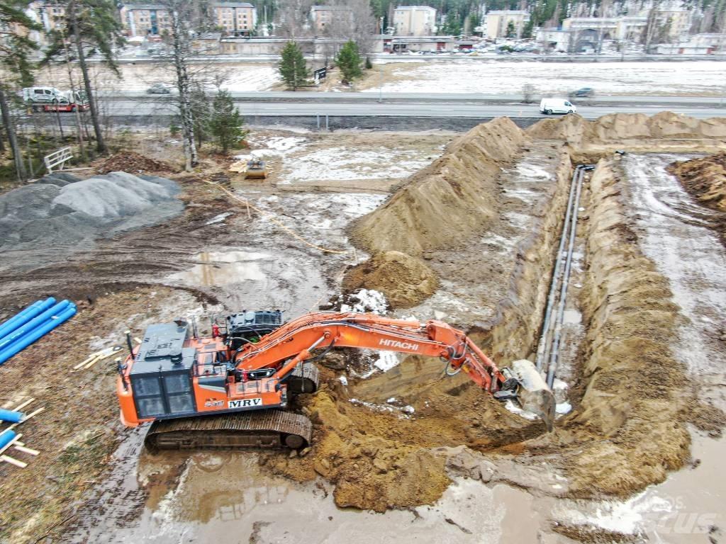 Hitachi ZX530LCH-7 Gravemaskiner på larvebånd