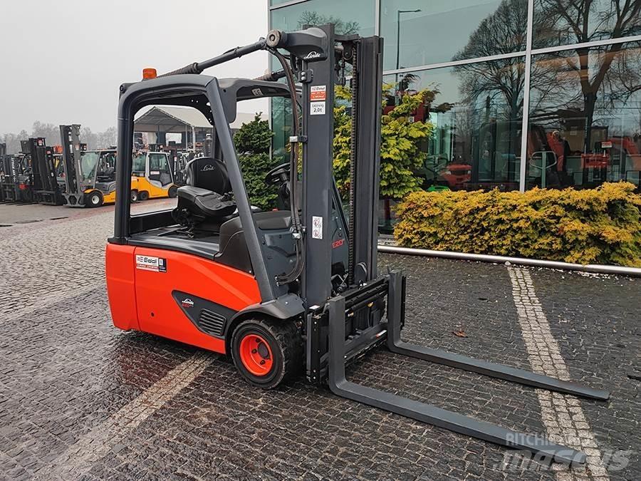 Linde E20L-02 El gaffeltrucks