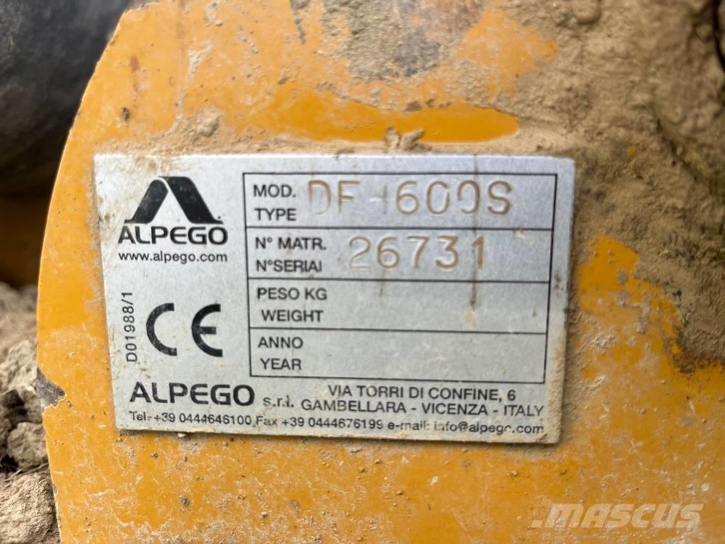 Alpego DF 600 Elektriske harver / jordfræsere