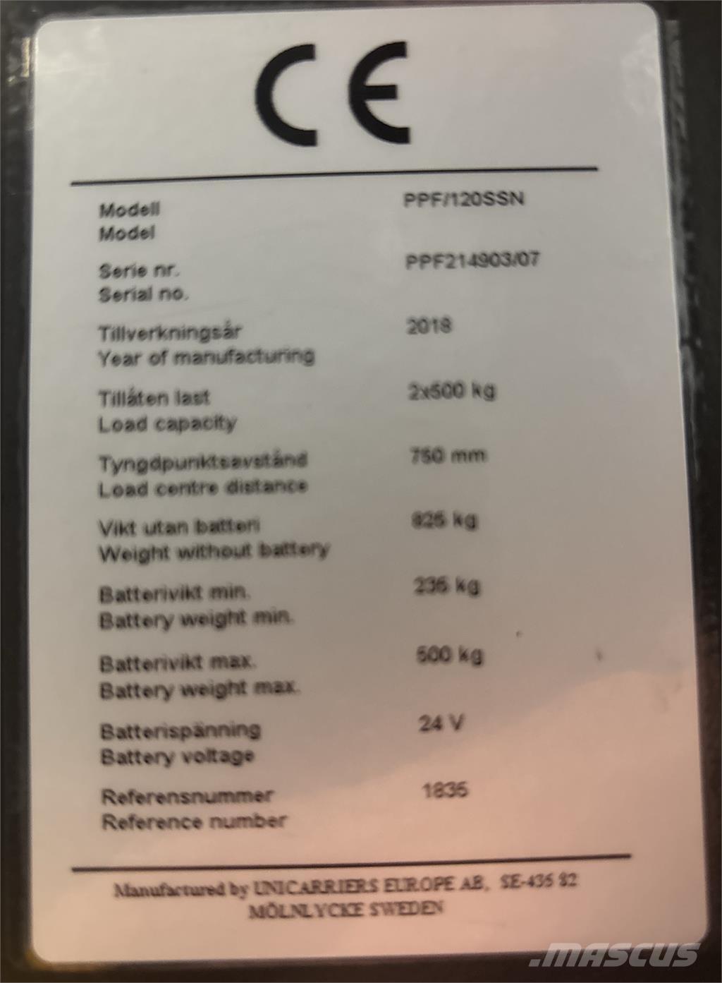 Atlet PPF120 Plukketruck, lav