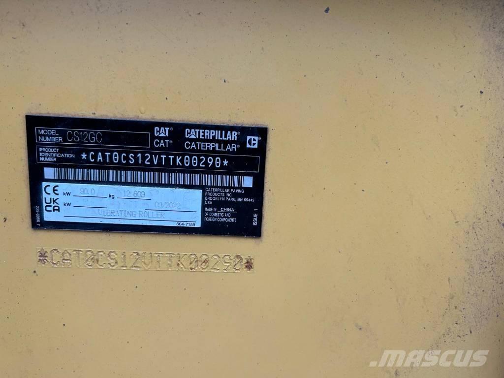 CAT CS 12 GC Enkelt tromle