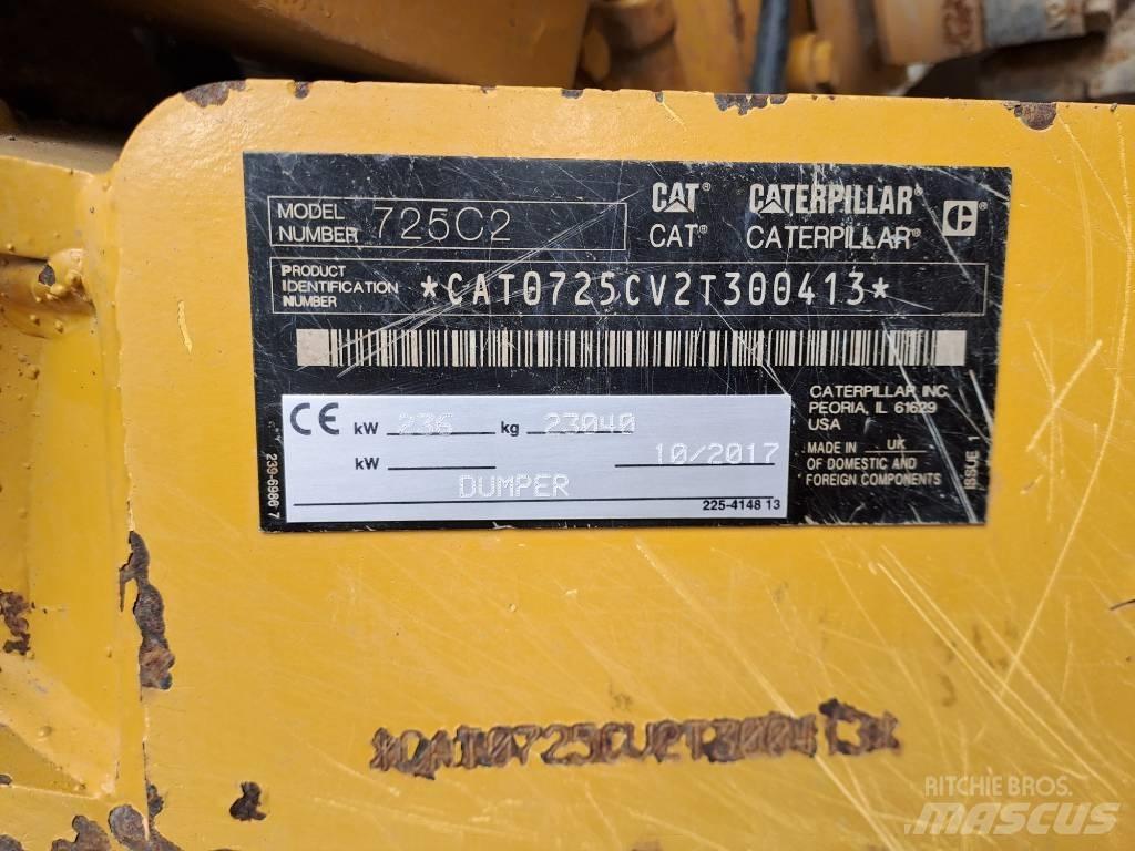 CAT 725C2 Terrængående lastbiler