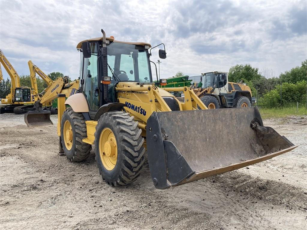 Komatsu WB93S-5E0 Rendegravere