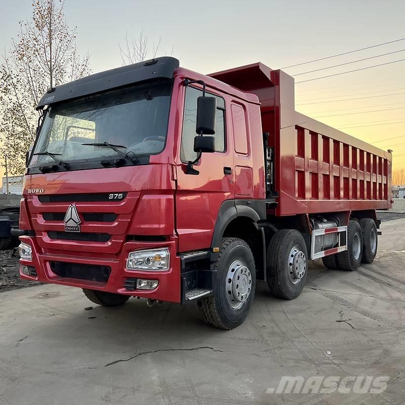 Howo 375 8x4 Lastbiler med tip