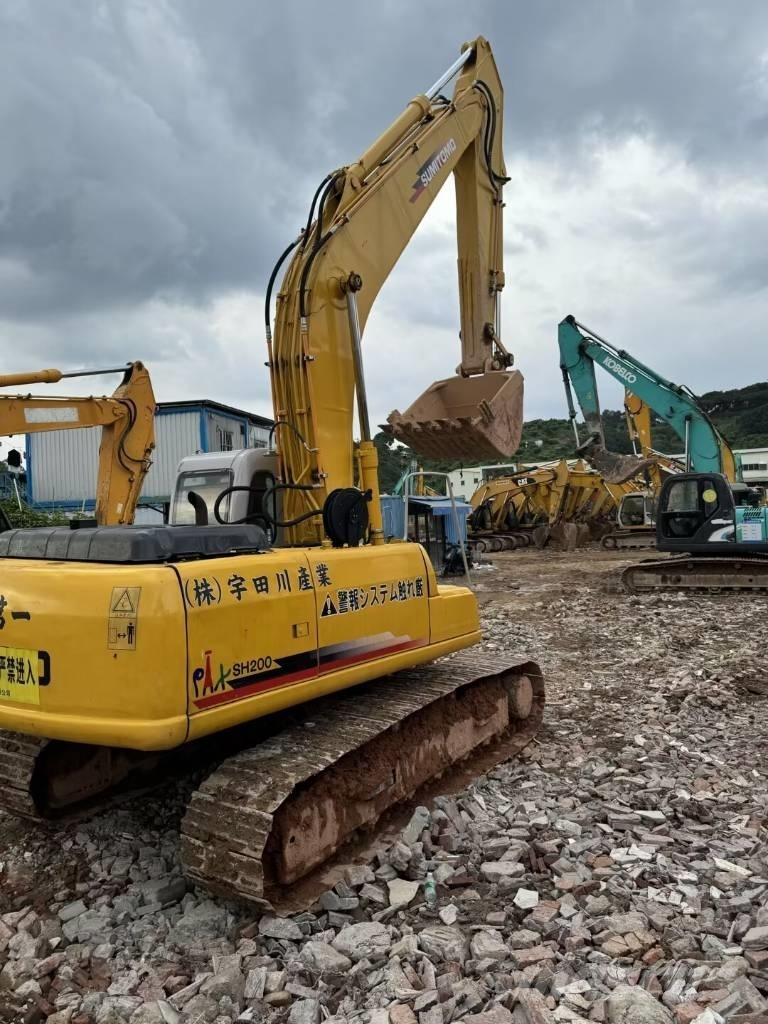 Sumitomo SH200 Gravemaskiner på larvebånd