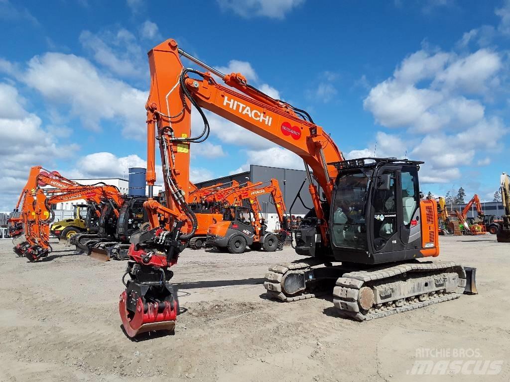 Hitachi ZX135US-6 Gravemaskiner på larvebånd