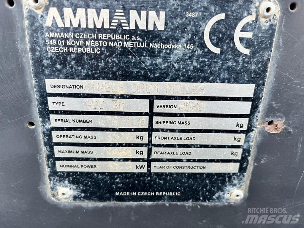 Ammann ASC 30 Enkelt tromle