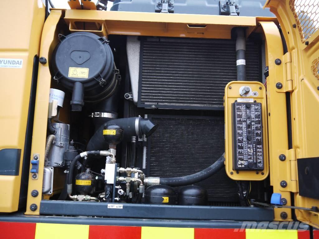 Hyundai HW 140 Gravemaskiner på hjul