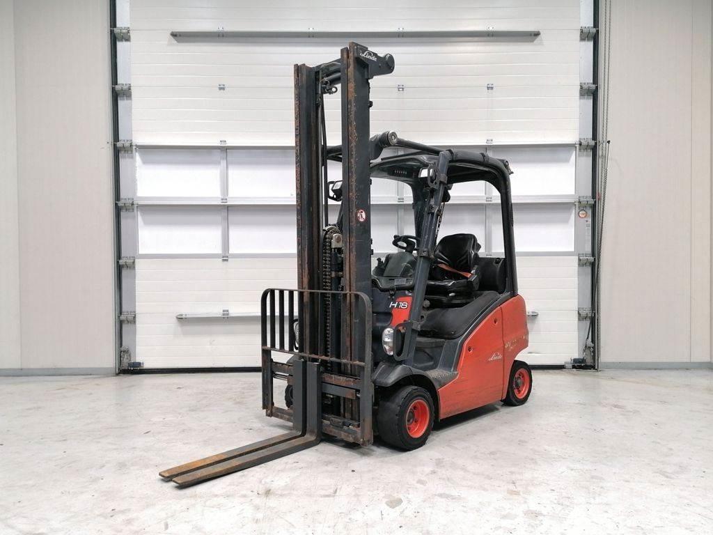 Linde H18D Diesel gaffeltrucks