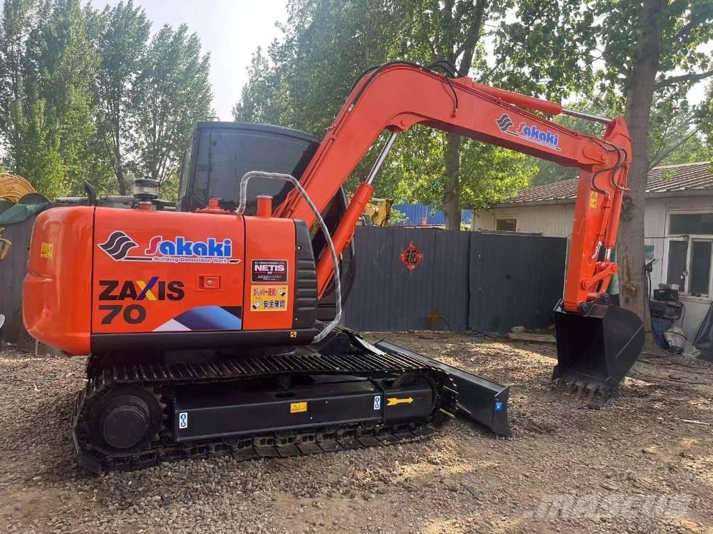 Hitachi ZX 70 Gravemaskiner på larvebånd