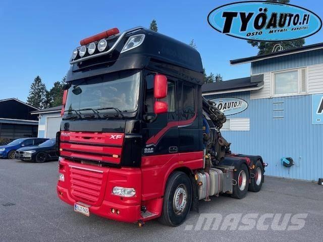 DAF Xf 105.510 6x4 Lastbil med kran