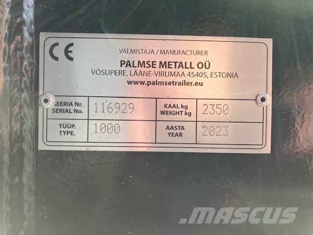 Palmse Trailer D1000 Tipvogne