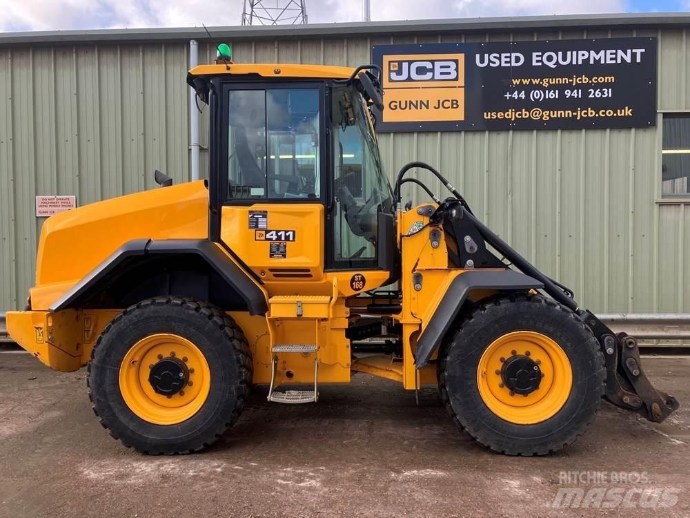 JCB 411 Læssemaskiner på hjul