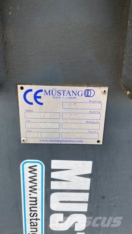 Mustang SB 200 Hydraulik / Trykluft hammere