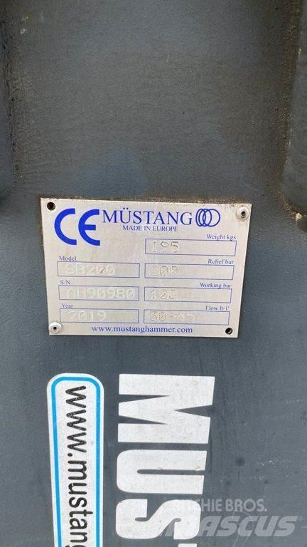 Mustang SB 200 Hydraulik / Trykluft hammere
