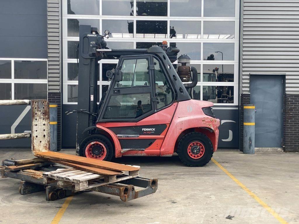 Linde H70D-03 Diesel gaffeltrucks