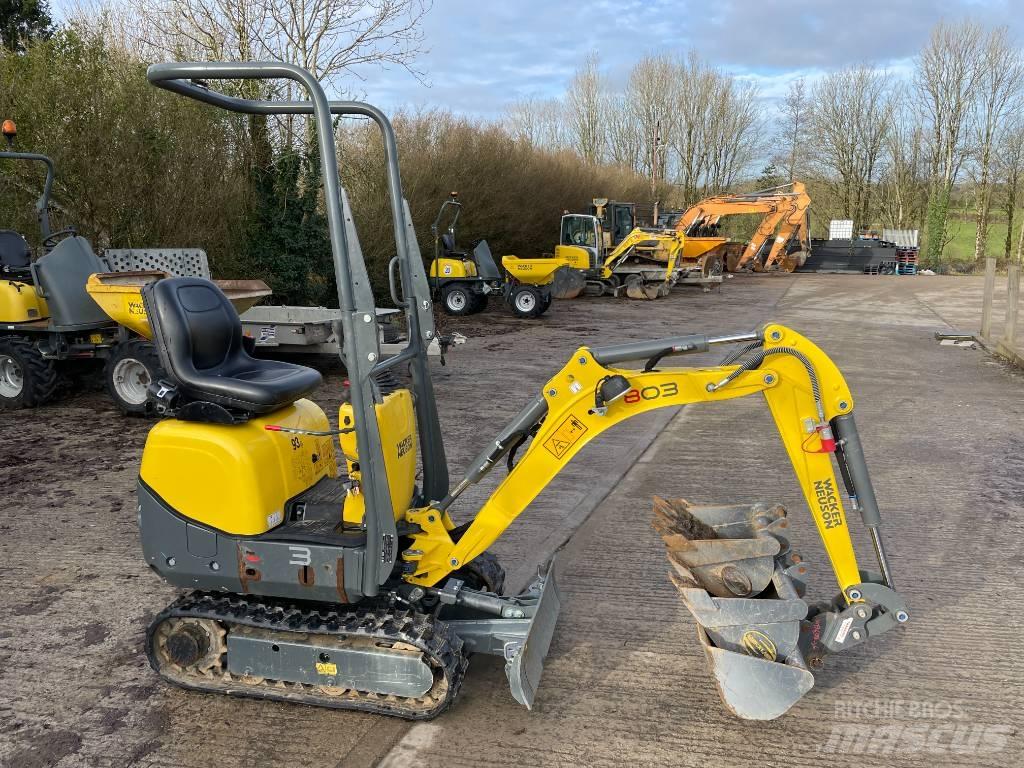 Wacker Neuson 803 Minigravemaskiner