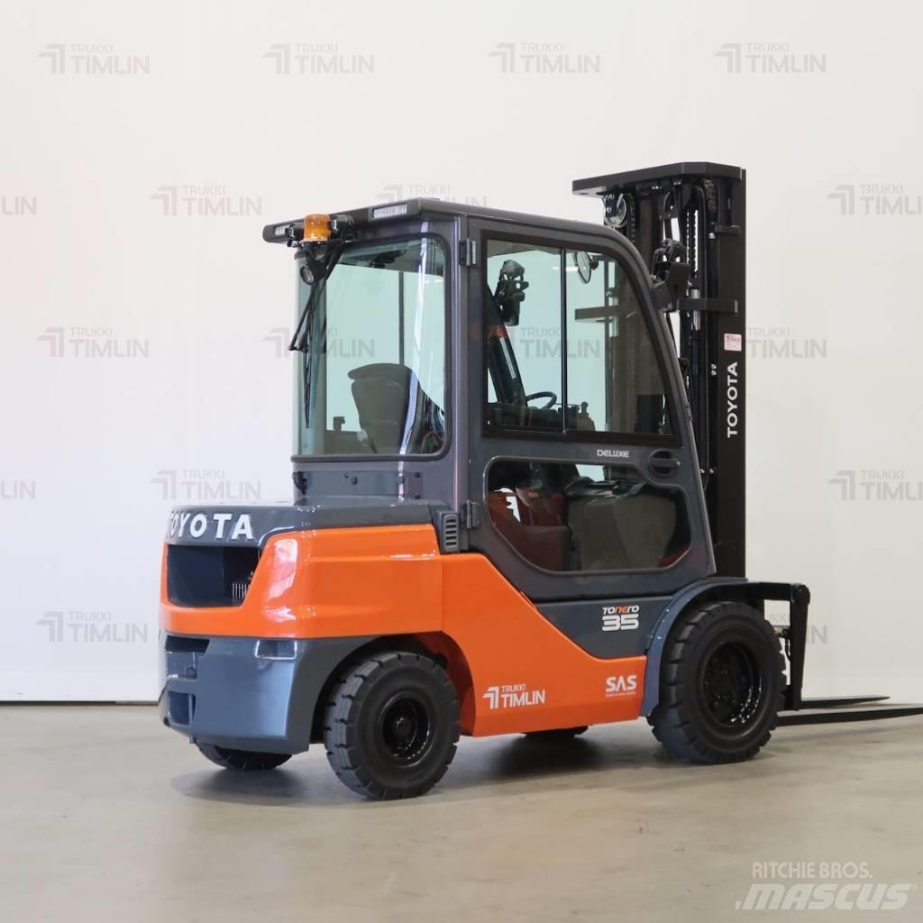 Toyota 02-8FDJF35 Diesel gaffeltrucks