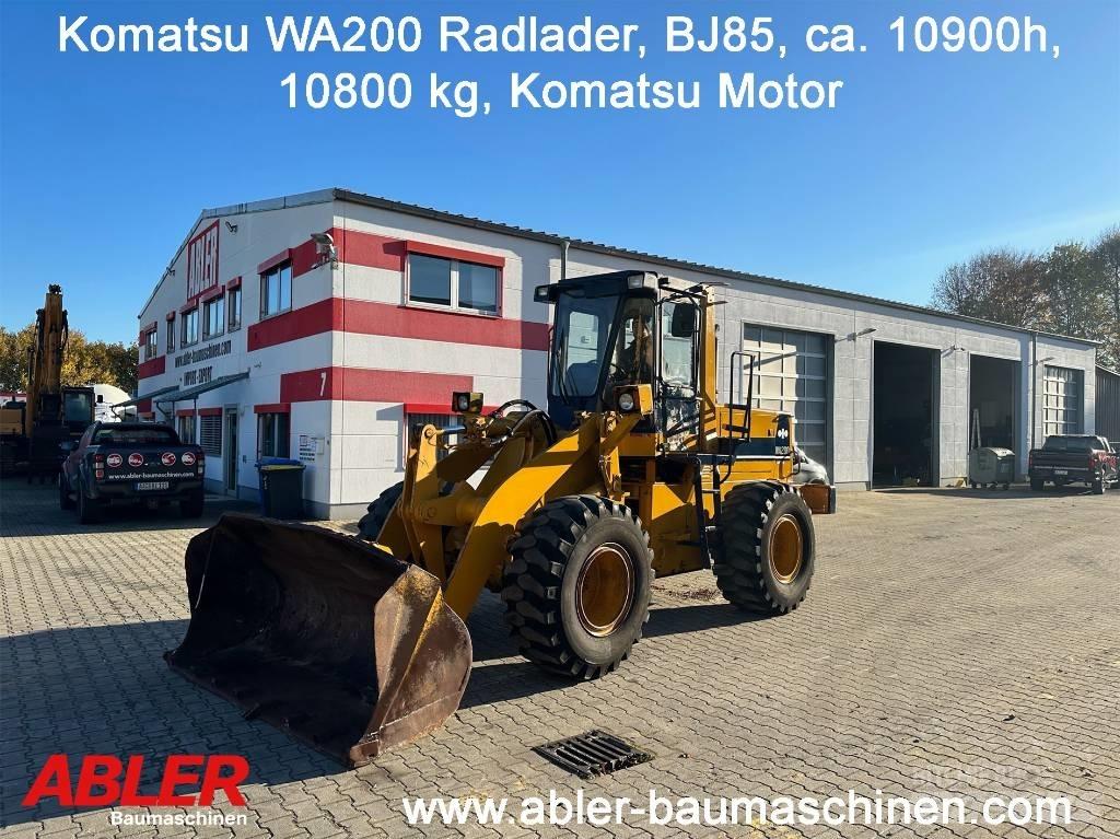 Komatsu WA200 Læssemaskiner på hjul