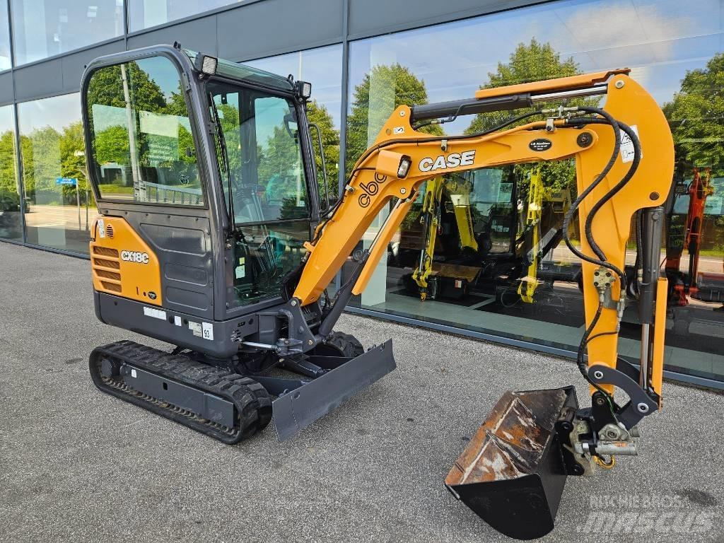 CASE cx18c Minigravemaskiner