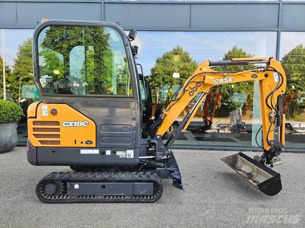 CASE cx18c Minigravemaskiner