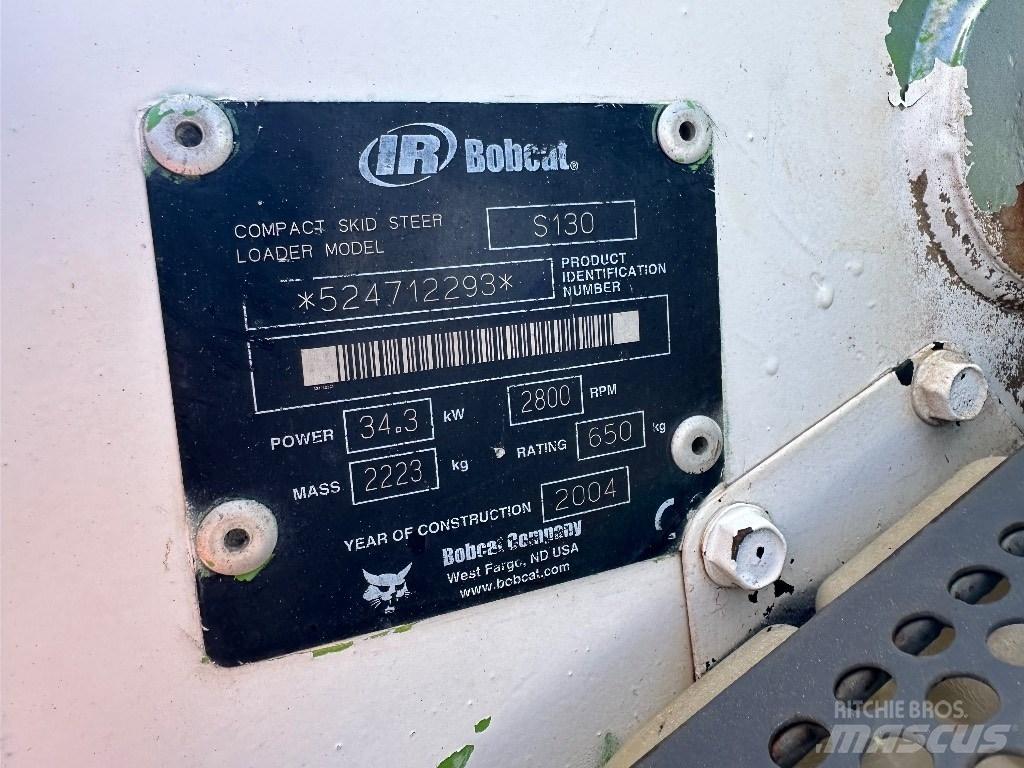 Bobcat S 130 Minilæsser - skridstyret