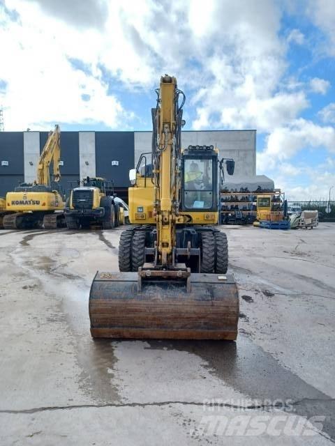 Komatsu PW138MR-11E0 Gravemaskiner på hjul